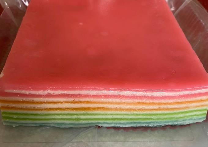 Resep Kue Lapis Rainbow Oleh Sutini Chin - Cookpad