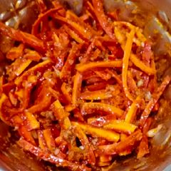 A picture of Carrot instants pickle.
