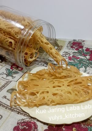 Foto resep Kue Jaring Laba Laba