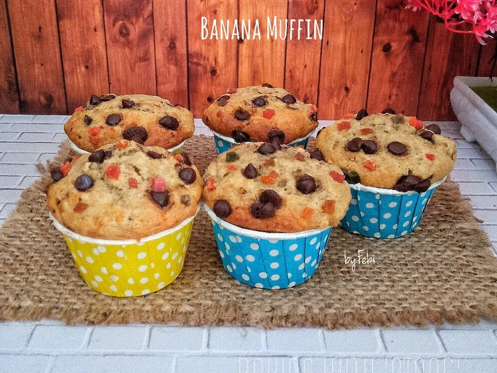Cara Mudah Menyiapkan Resep  Banana Muffin yang Sempurna, Lezat