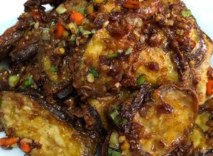 Foto resep Terong raos ala resto pandang wangi