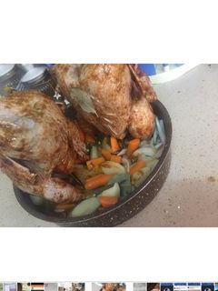 صورة لوصفة دجاج مشوي