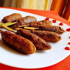 A picture of Chicken skewers.