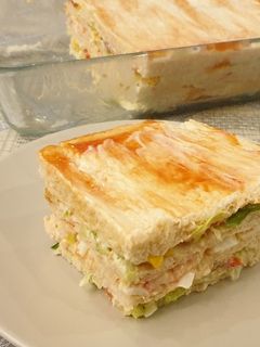 Una foto de Pastel frío del mar