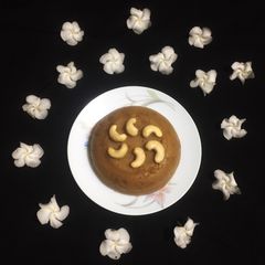 A picture of Atta Halwa.