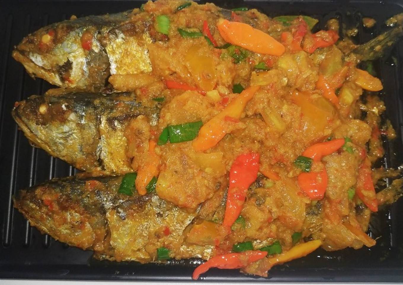 Resep Ikan kembung pesmol Anti Gagal