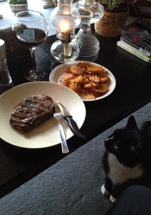 A picture of Sicilian Steak.