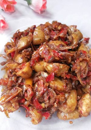 Foto resep Sambel jengkol teri