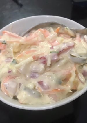 Foto resep Homemade Easy Coleslaw