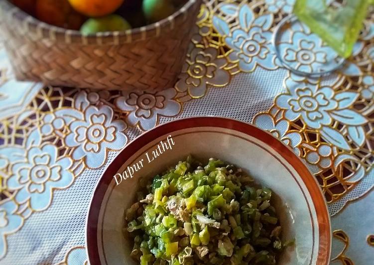 Bagaimana meracik Kacang Panjang Telur Orak-arik, Lezat Sekali
