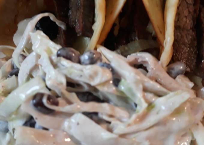 Steps to Make Perfect Black Bean Slaw