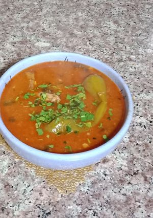 صورة لوصفة شوربة الفريك
