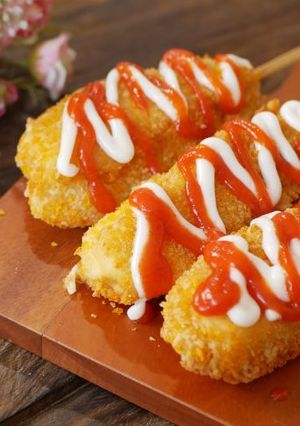 Foto resep Corndog Mozzarella Sosis