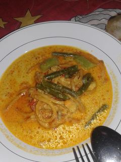 Foto resep Mie kuah lontong medan