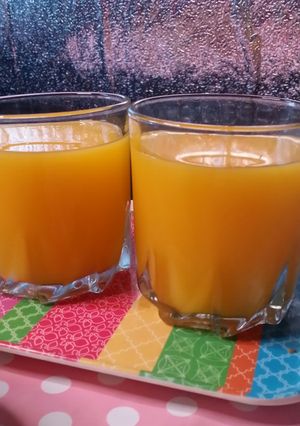 A picture of Mango juice.