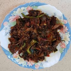 A picture of Bombay duck fry.