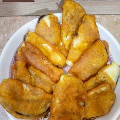 A picture of Baingan Pakoray.