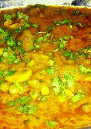 A picture of Mushroom matar.