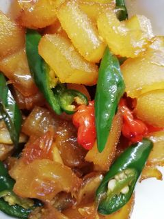 Foto resep Tumis kikil cabe ijo