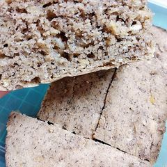 Fat free high protein banana quick bread A picture of Fat free high protein banana quick bread.