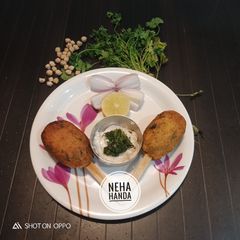 A picture of Chickpea lolipops.