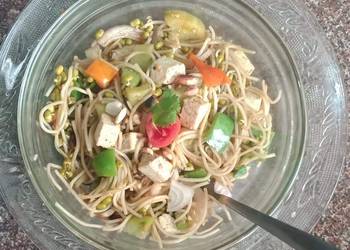 How to Recipe Perfect Noodles salad