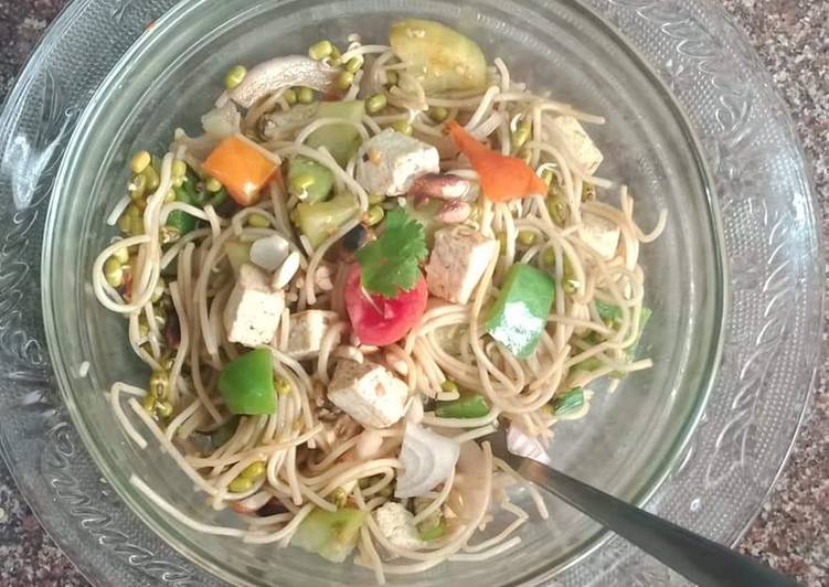 Steps to Make Any-night-of-the-week Noodles salad