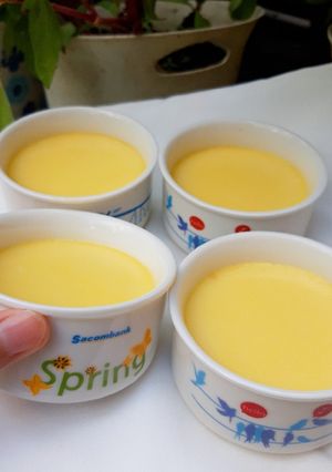Hình của món Flan.