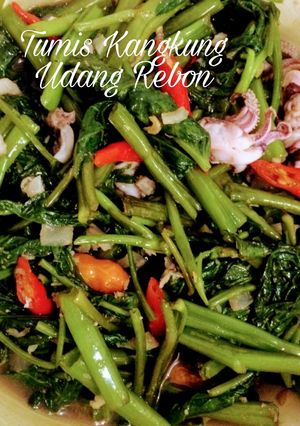 Foto resep Tumis kangkung sedap gurih