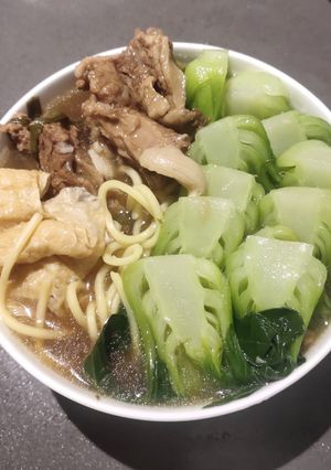 A picture of Beef Noodle Soup.