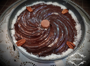 صورة لوصفة كيكة الباونتي السريعة