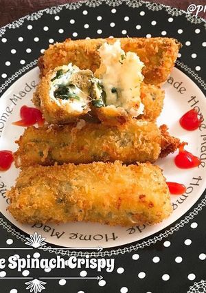 Foto resep Cheese Spinach Crispy