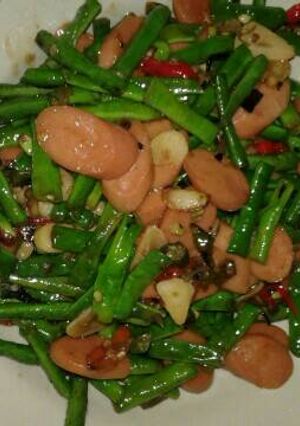 Foto resep PR*kacangpanjang*sosis*