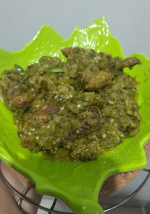 Foto resep Ayam Goreng Sambal Hijau khas Padang