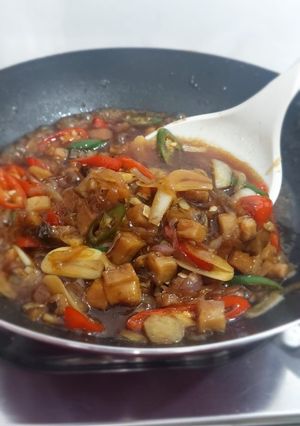 Foto resep Ikan Asin Telang Masak Asam Khas Banjarmasin