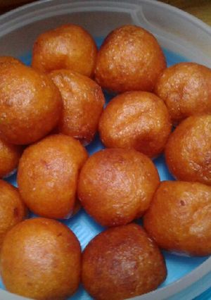 Foto resep Bola bola ubi kuning 😄😄😄