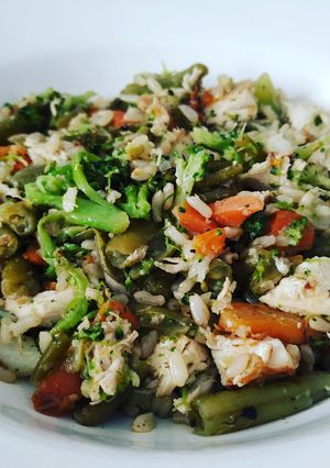 Foto principal de Arroz integral con verduras