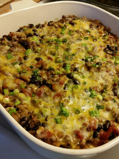 A picture of Mexican Casserole.