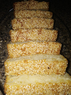 عکسی از دستور کیک کنجدی