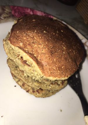 Una foto de Pancakes saludables de banana