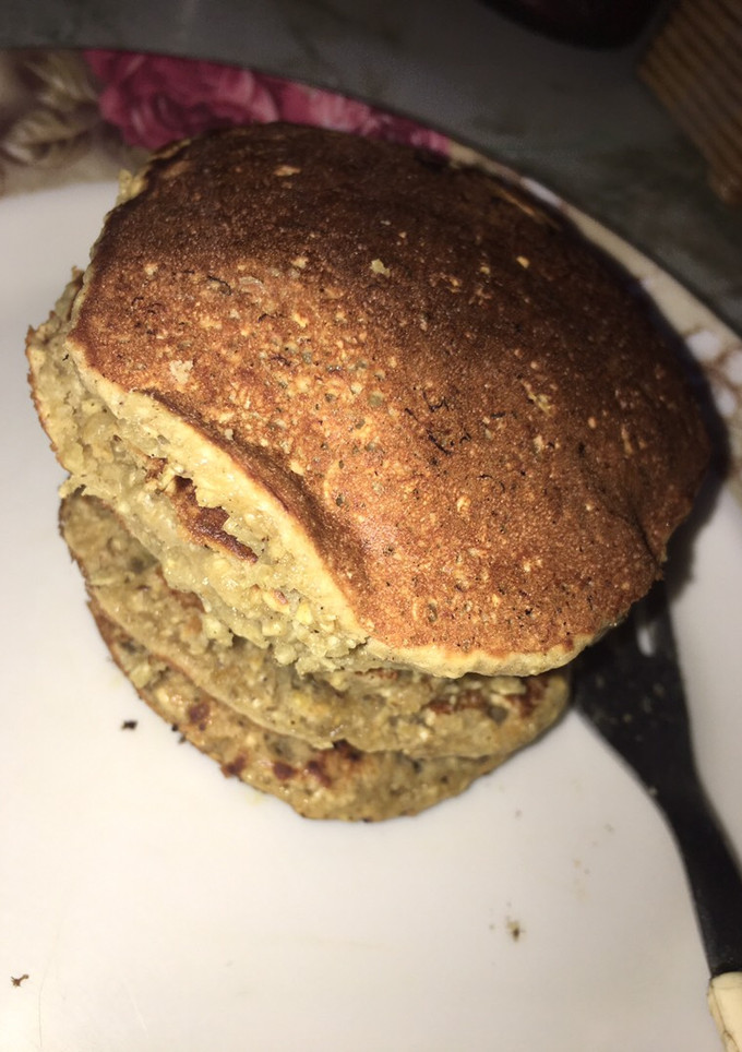 Una foto de Pancakes saludables de banana