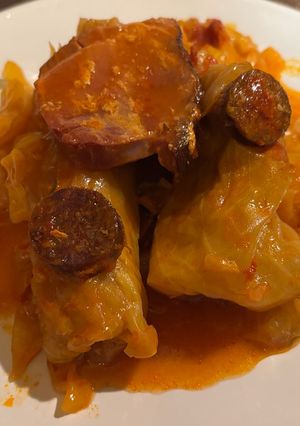 Szabolcsi töltött káposzta recept fotója