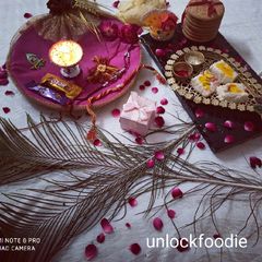A picture of Raksha Bandhan Steam Sandesh.