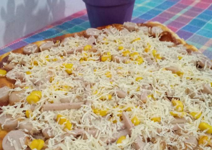 Langkah Mudah untuk Menyiapkan 34. Pizza Rumahan Anti Gagal