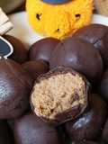 Trufas de abóbora e chocolate