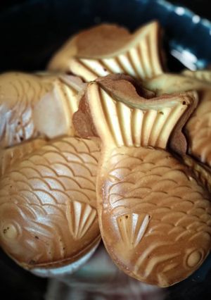 Foto resep Hongkong egg waffle pake cetakan taiyaki