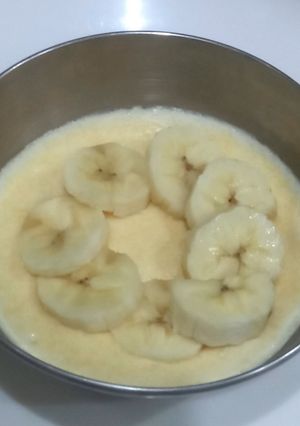 A picture of Diet fusion dessert 🍌🍌.