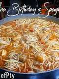 Ana Birthday’s Spaguetti