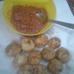 A picture of Fried Momos.