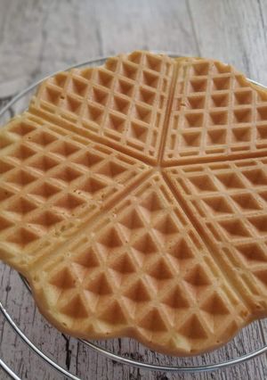 Gluténmentes, tejmentes gofri, Mester palacsintaporból recept fotója